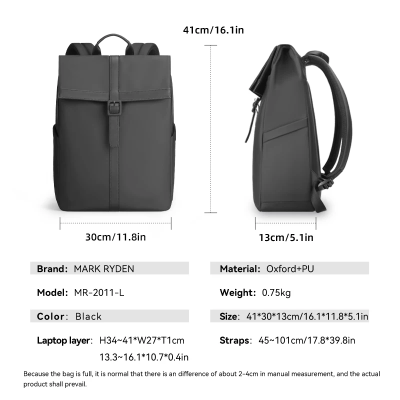 Mark Ryden  Factory hot sale lightweight fashion shoulder bag business trip backpack sports cycling computer bag L_MR2011-B