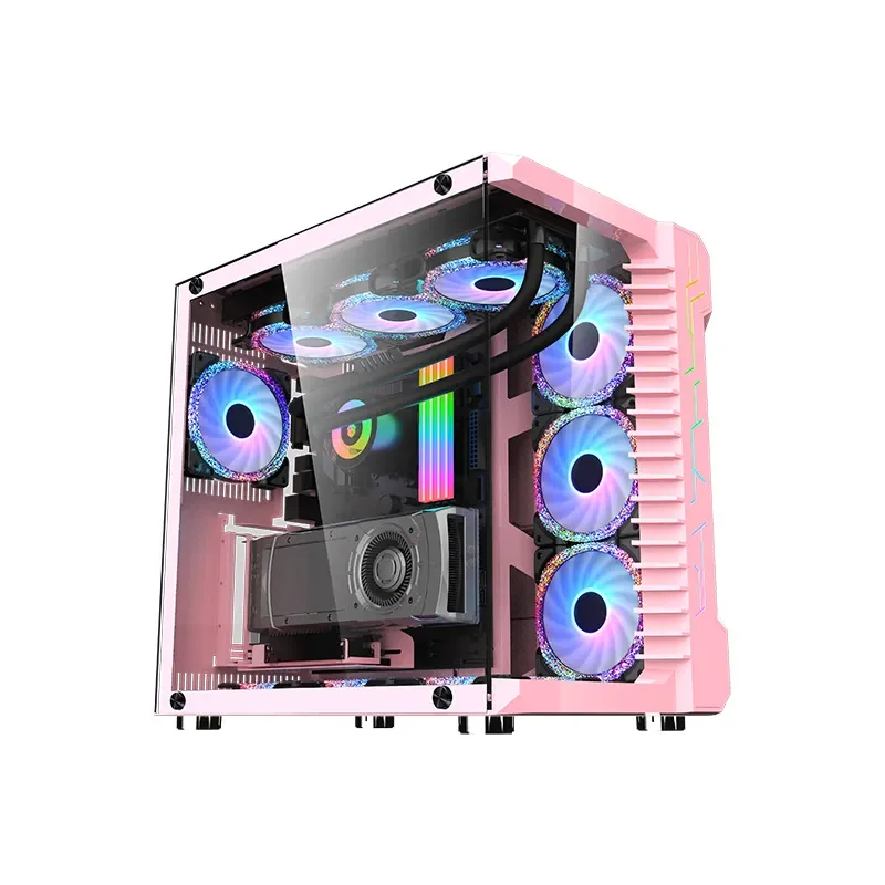 Herder High Quality ATX MATX PC Case Computer Cabinet Gaming Full Tower Computer PC Chassis