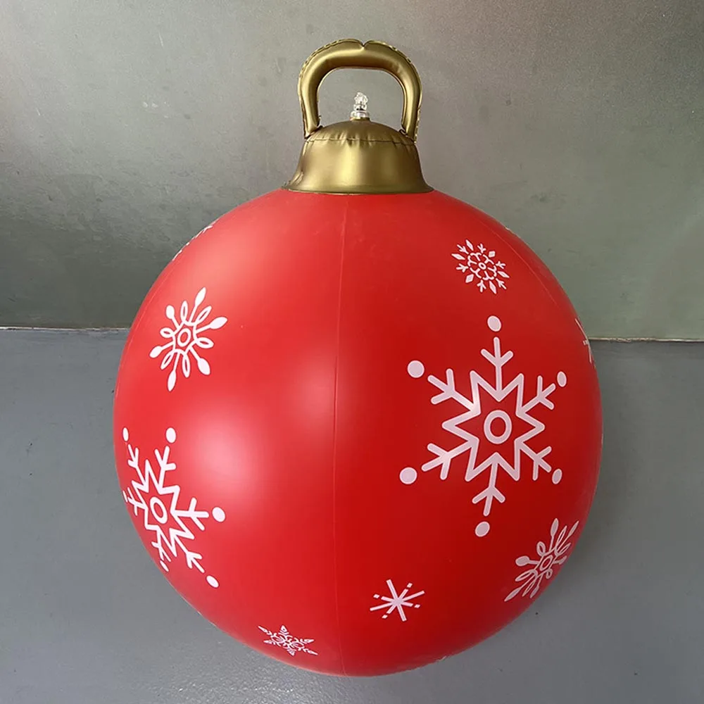 Big Pvc Garden Yard Christmas Balloon Decoration 60 Cm Market Activities Christmas Ornaments Balloon
