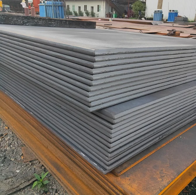 High Quality Metal Sheet Tempered Painted Q235 Q195 Q275 Ss400 A36 S235jr Hot Rolled Mild Carbon Steel Plate