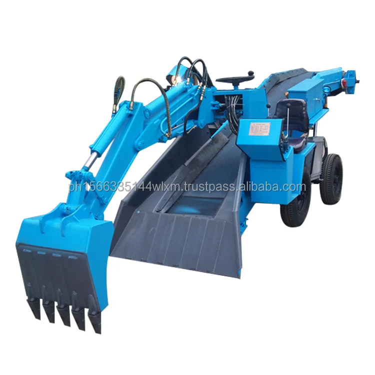 Mucking Loader Underground Loader Electric Small Underground Wheel Mucking Loader