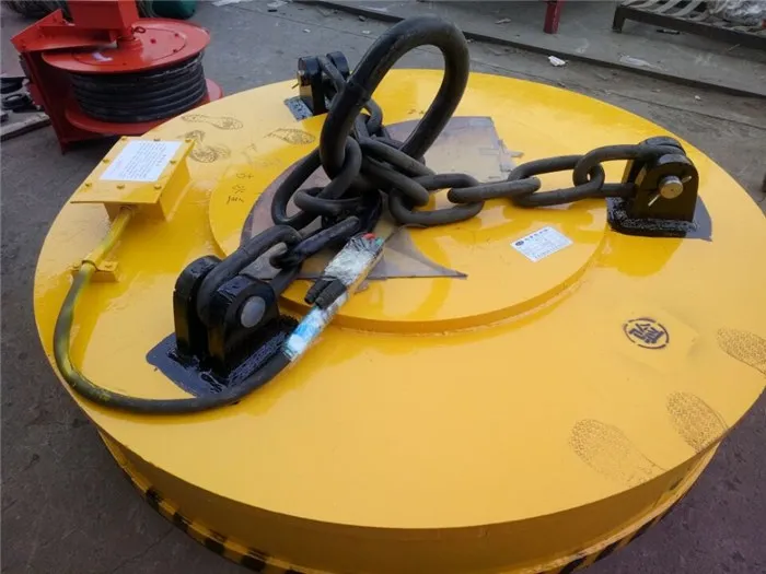 Good quality electromagnetic lifting magnet for lifting scrap  lifter electro magnet for lifting steel scraps dc220v