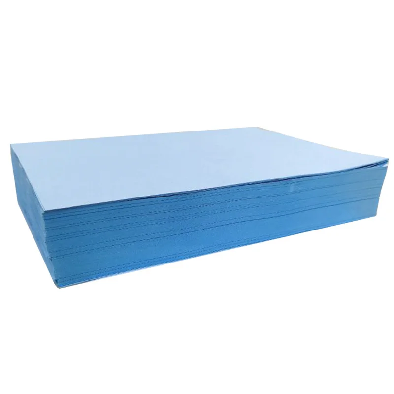 20LB 508mm x 150m Heat Resistance Reusable Inkjet Printing Blue CAD Bond Paper Rolls 2 ' Core