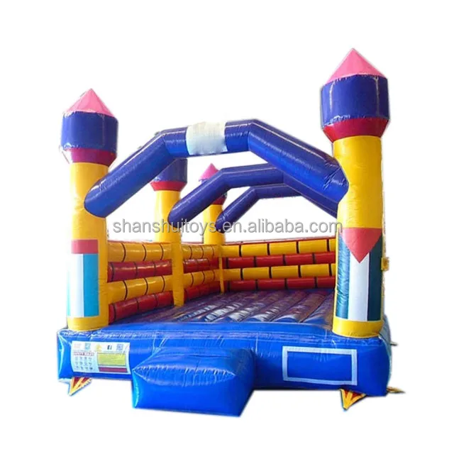 Popular Carnival Trampoline Games For Kids Jolly Jumper Inflatable Bouncer House outdoor inflatable castle for sale
