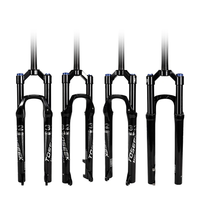 `TOSEEK TFK-SA Magnesium Alloy MTB Bicycle Fork 27.5/ 29er Lightweight 1.6kg QR Mountain Bike Air Suspension Fork