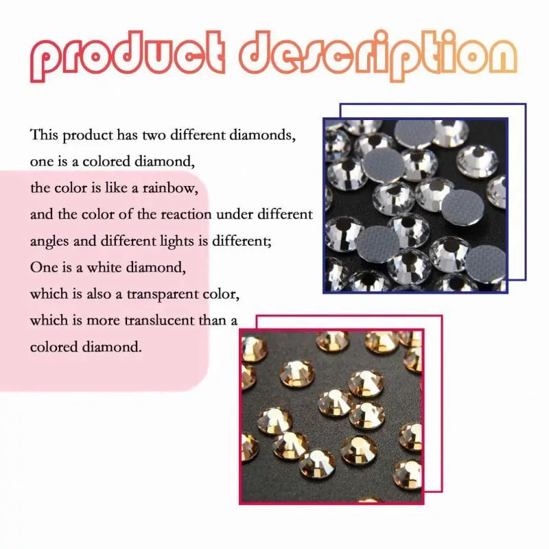 Jaysuing Whitening Studs Denture Acrylic Teeth Crystal Ornament Oral Hygiene Decoration Tooth Gem Kit