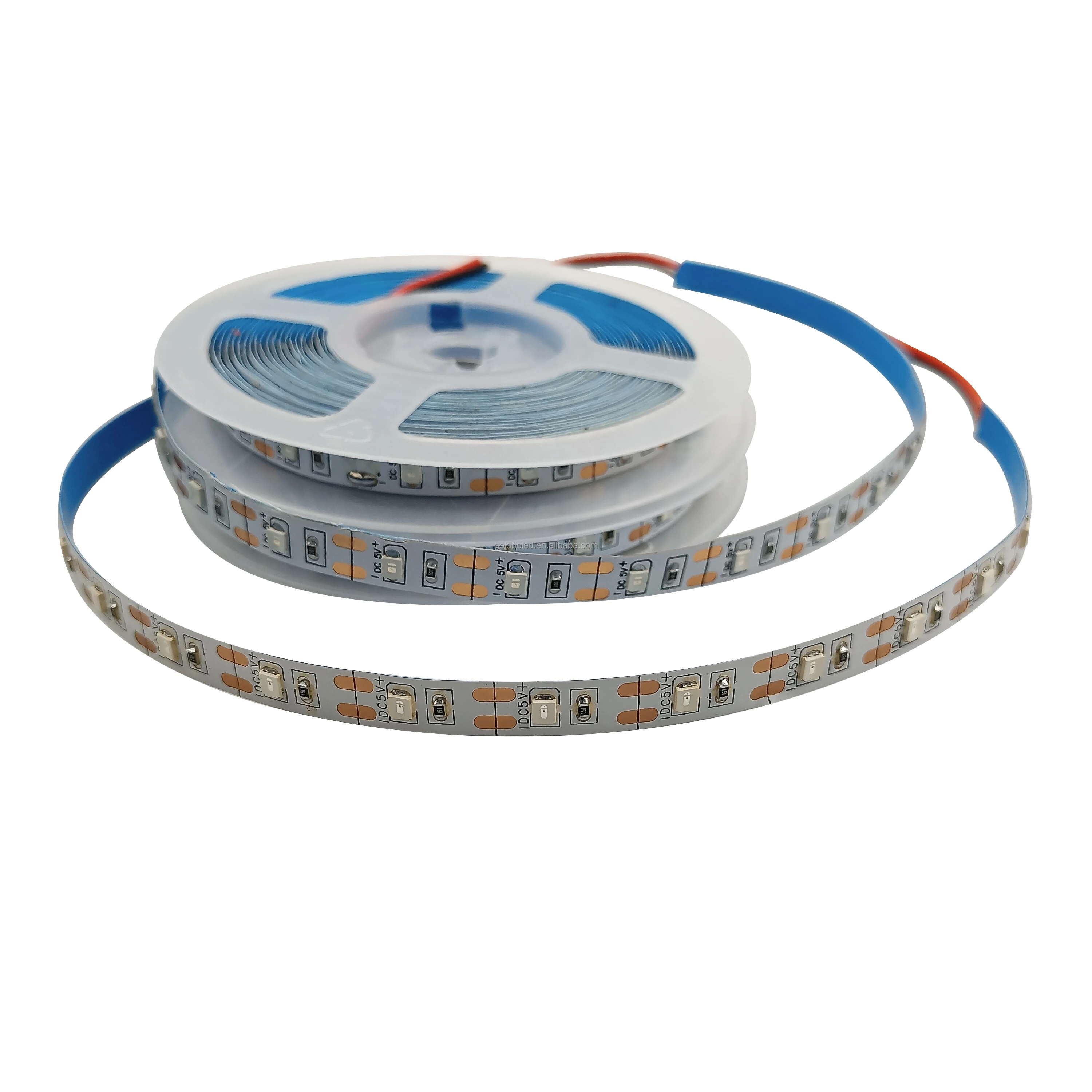 DC12V 24V Светодиодная лента 60 светодиодов 120 240 5 м 10 3000 К 4000 6000 SMD2835 гибкая белая светодиодная для украшения