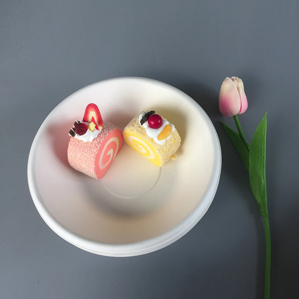 Best selling disposable degradable pulp sugar cane bagasse 350ml sugarcane bowls/Food Container