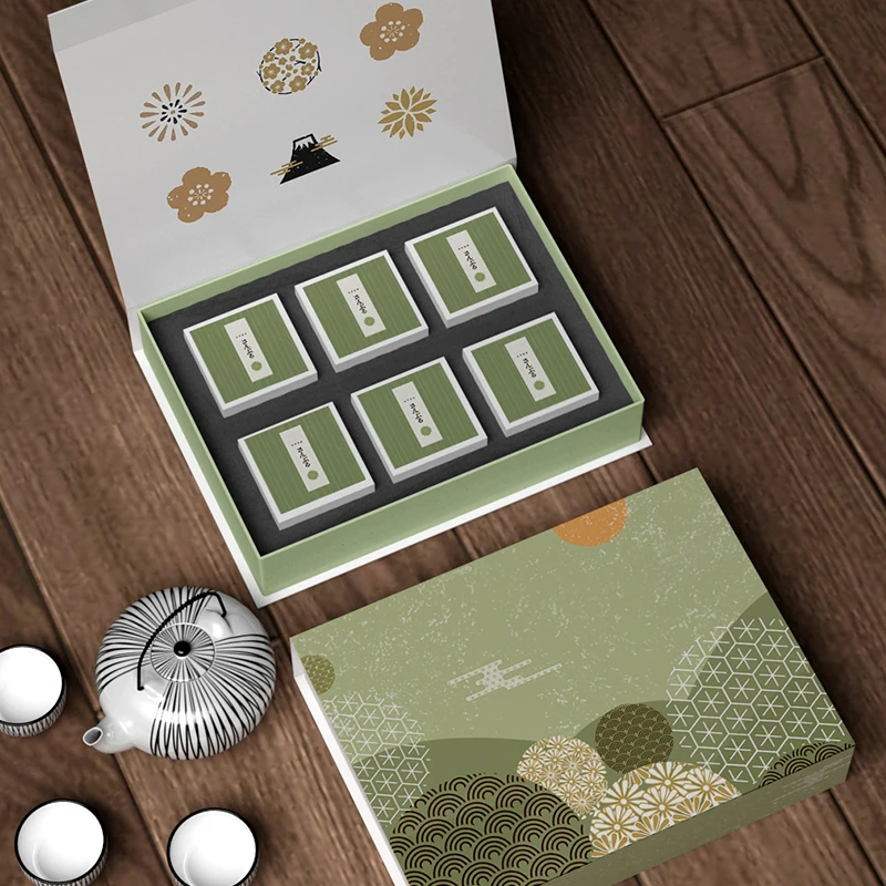 Wholesale Luxury Custom Tea Box Gift  Packing Paper Tea Box With Logo Design