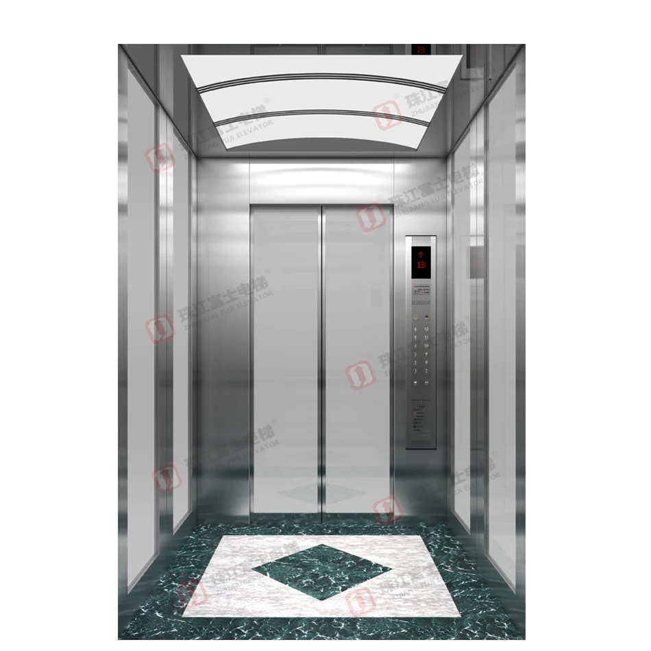 High Quality Residential Elevators Lift Nice 3000 Passenger Elevators MR or MRL residential elevator price