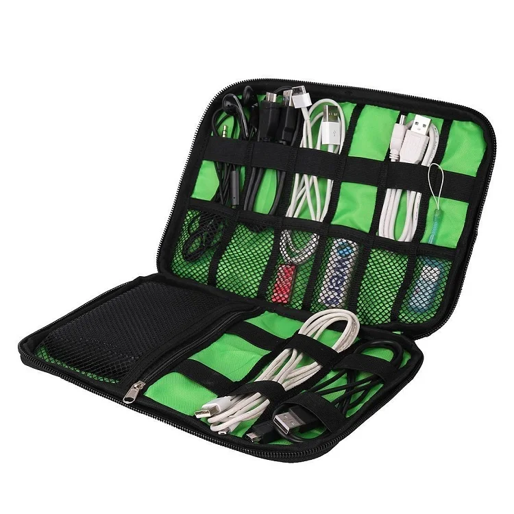 best seller portable home office travel black gadget organizer