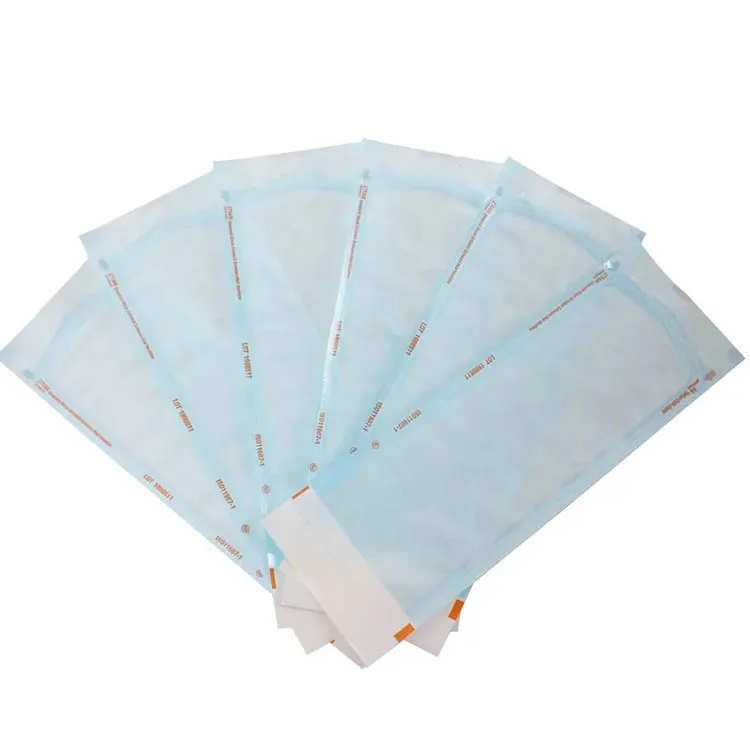 Disposable 90mm X 250mm Self-sealing Sterilization Pouch Manicure Tools Disinfection Autoclave Bag