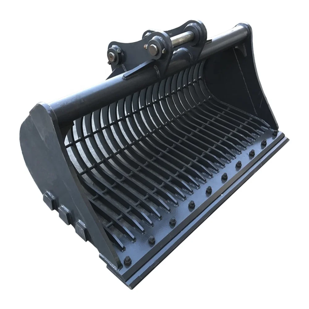 Excavator bucket sieve bucket