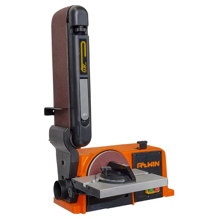 Home use fast delivery woodworking disc sander compact belt sander grinder