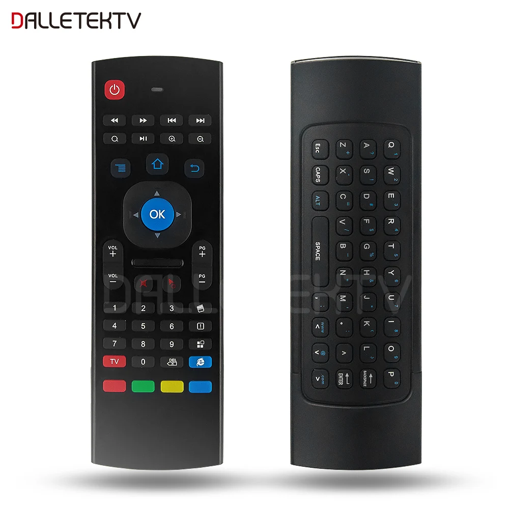 
Wholesale Remote Control 2.4g Mx3 Air Mouse Remote Controller Wireless Mini Keyboard MX3 for Android Tv Box 
