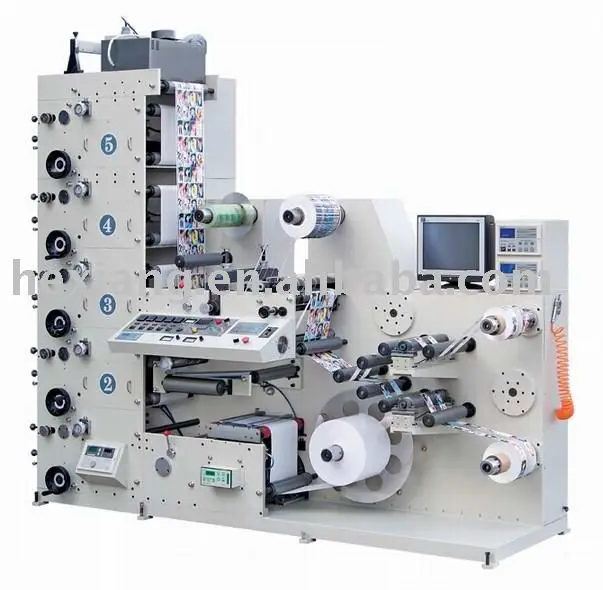 RY480-6C printing machine flexo press small label paper Flexography machine