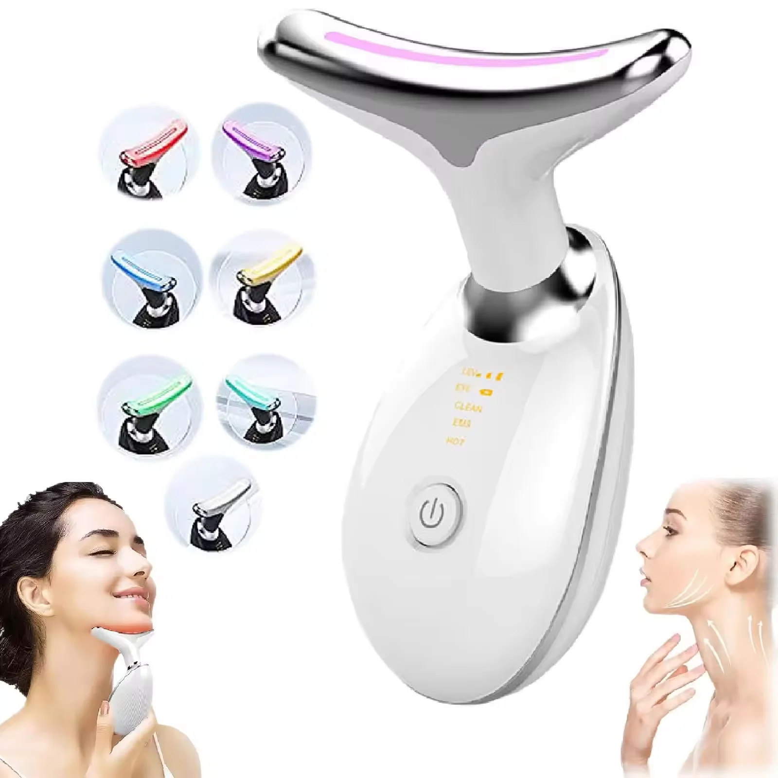 Newest Beauty Personal Care Electric Face Sliming V Shape Wrinkle Remover Device Skin Tightening Face Lift Machine Neck Massager