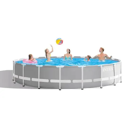 
INTEX 24FT X 52IN large Metal Frame Pool above ground pool swimming pool 