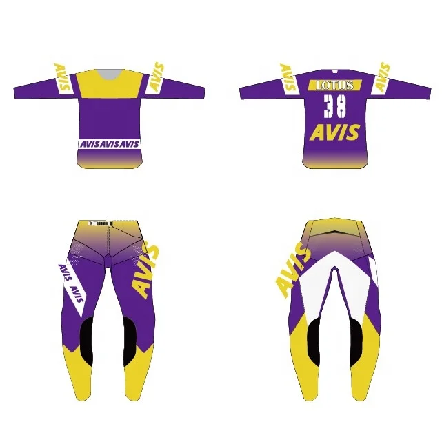 Custom Motocross Suit for ATV Dirt Bike Racing Flex Air Motorcycle MTB Bike Off-road Scooter Motorbike Quick Dry Racing Clothes