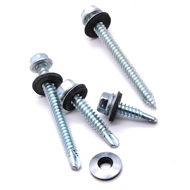 sds Screws Manufacturing Hex Head ss 304 Carbon Steel Hot Dip Self Drilling sds Screws