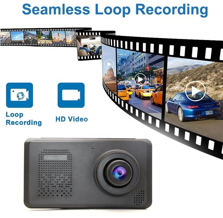 5 Inch Android Dashcam with Gps Car Dvr Video Dual Cameras 1080p 4G Wifi Portable Gps Navigation for Fleet Management Dash Cam