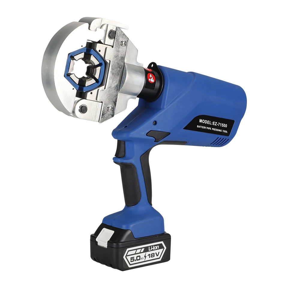 EZ-71500 battery powered air conditioning pipe crimping pliers pipe crimping tool hydraulic crimping tool