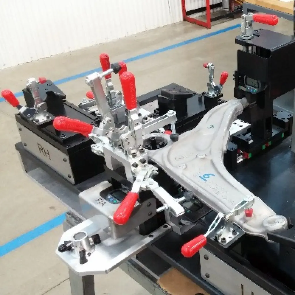 Vertical toggle clamp 10247 500LB 227Kg straight base hand tool toggle clamp heavy duty toggle clamp