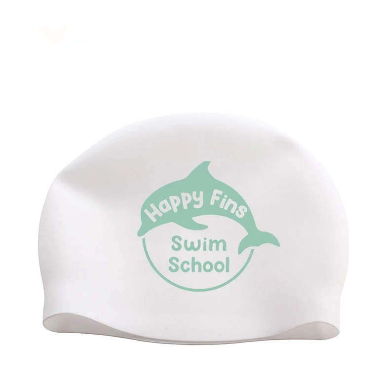 2024 Factory Wholesale Price Custom Logo Printed Hat Waterproof Custom Swim Cap Swimming Cap Silicone for Adults Children