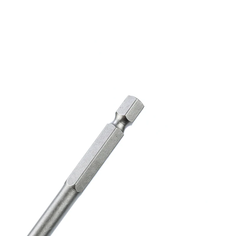 
3mm Sand Blasted Quick Change Hex Shank Single Carbide Tip Glass Drill Bit 