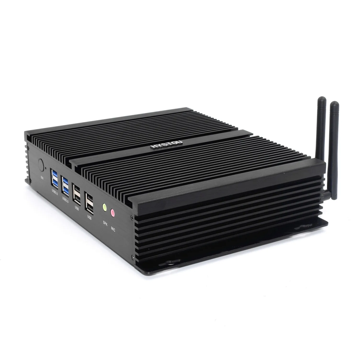 Промышленный мини-ПК K4 Core i5 4200U Intel Nuc Dual LAN WIN 10 HD 8 мини-компьютер маленький настольный