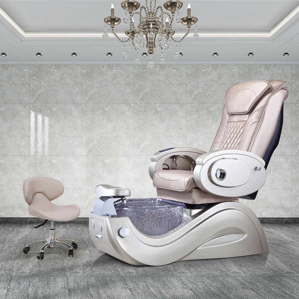 Best Beauty Salon Furniture Wholesale Foot Spa No Plumbing Pedicure Massage Chair on Sale