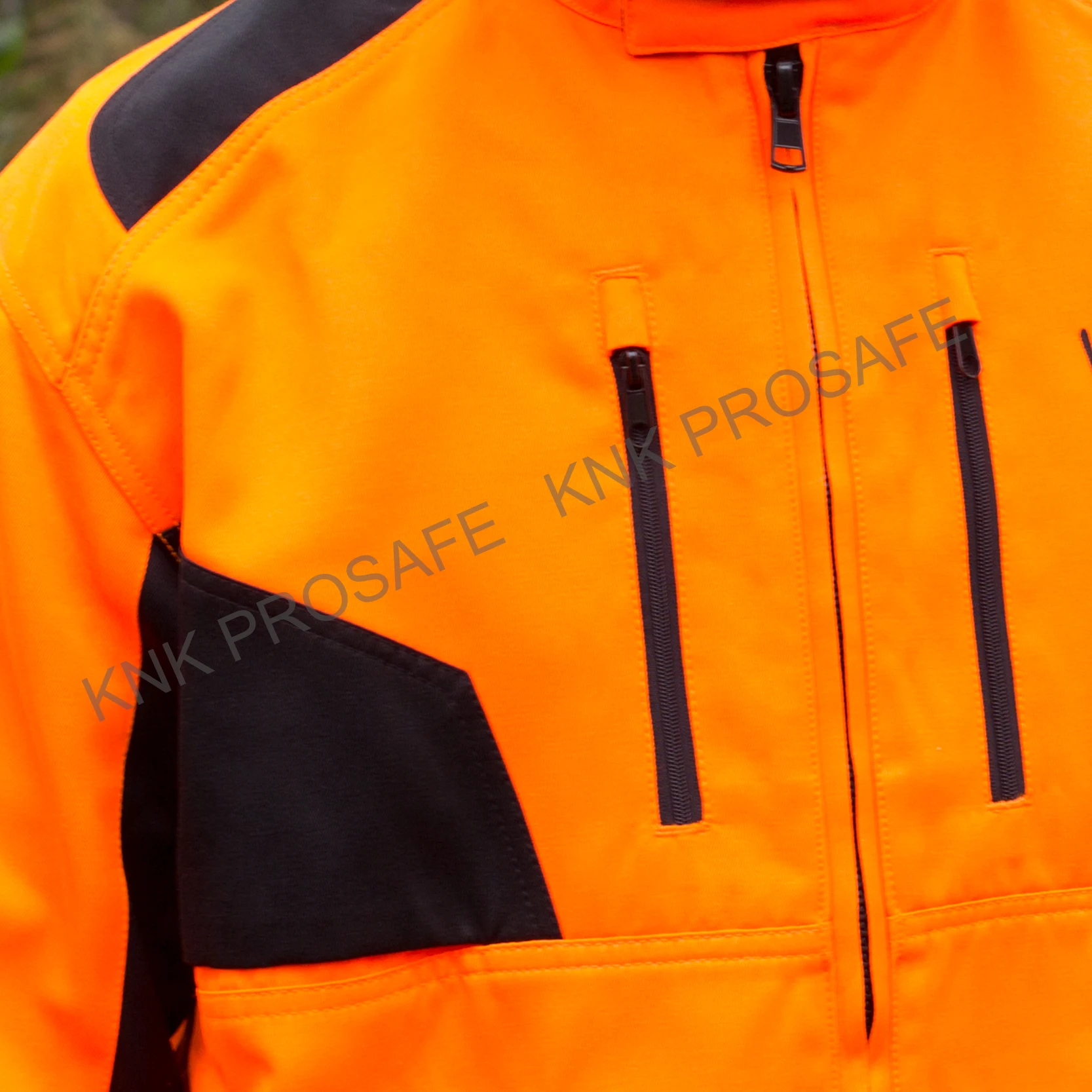 Forest high quality Garden Brush Cutter Safety Set Kit With Jacket Workwear Visible Jacket Trousers Earmuffs Gloves