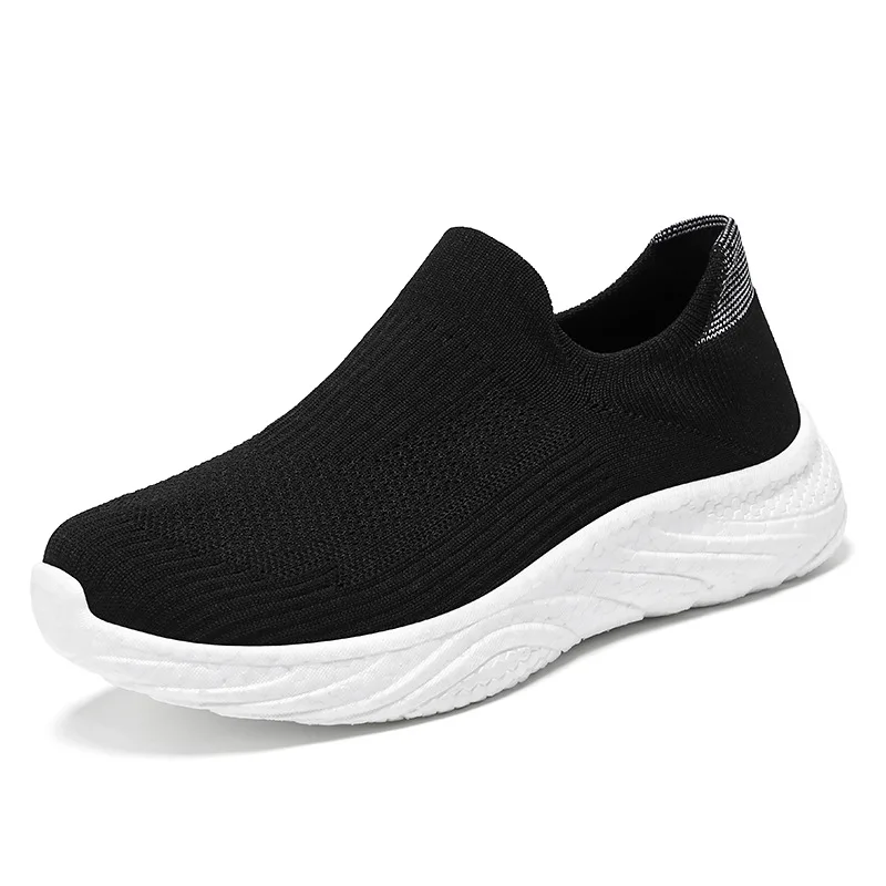 Mesh Breathable Mens Lightweight Gym Workout Running Slip On Walking Shoes Cushion Tennis Athletic Sneakers for men