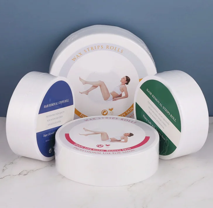 High quality comfortable private label waxing hair removal rica strips rolls