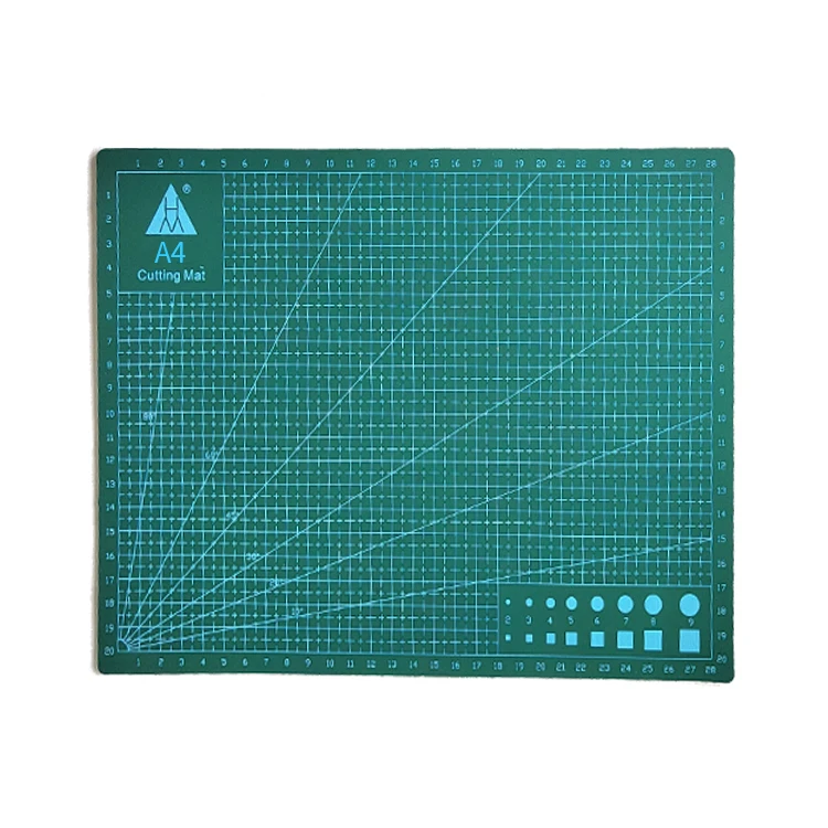 OEM flexible durable double size printing standard grip silicone silhouette cameo a4 cutting mat for cricut