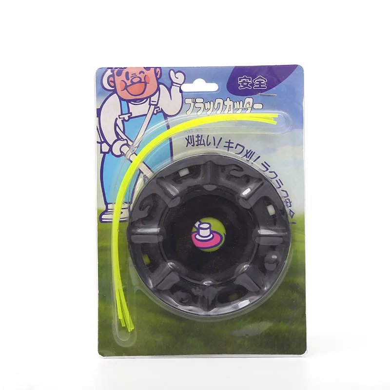 Garden lawn mower thickened twisted wire cutting head steel wire wheel rust removal and weeding disc accessories
