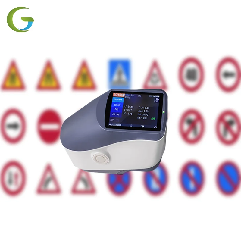 GB/T 18833 intelligent digital Color Consistency Checker Spectrophotometer Ensure Color Uniformity for Traffic Warning Lines