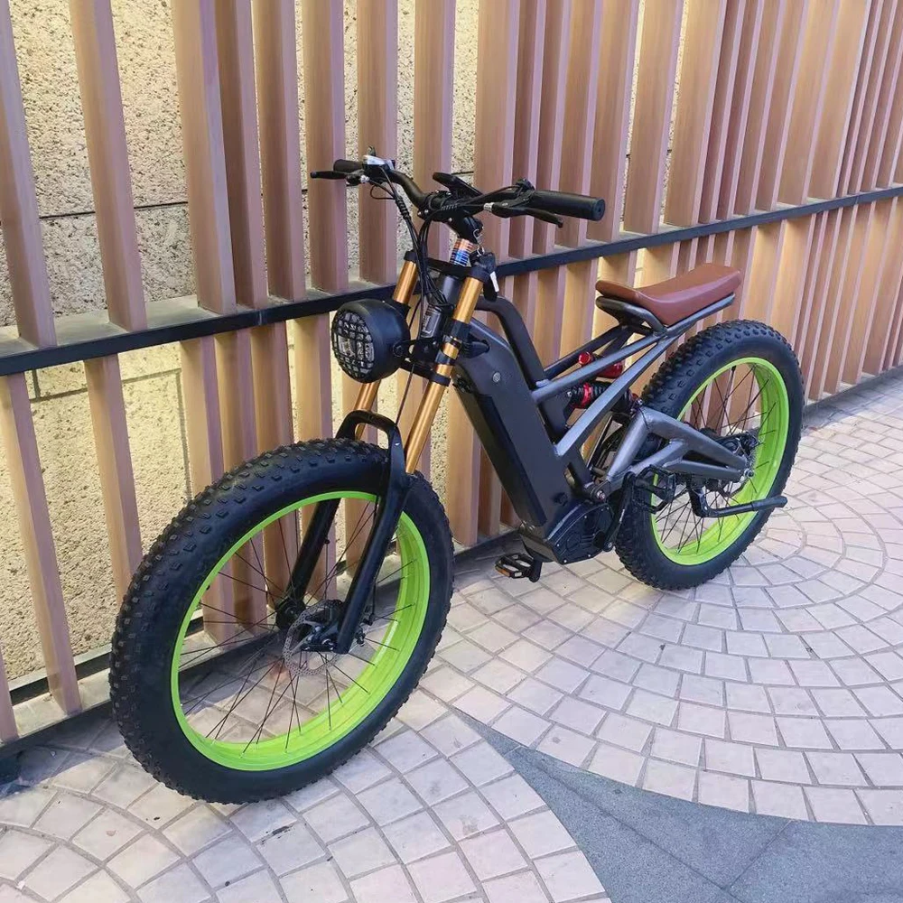 Popular New Producing Bike Fat Tyre Retro Electric Bicycle / Enduro Fat Tire Vintage Ebike