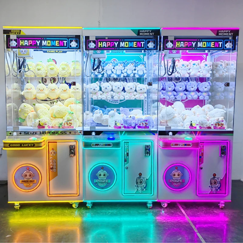 Guangzhou cheap wholesale custom coin-operated claw machine crane vending machine doll claw machine game consoles