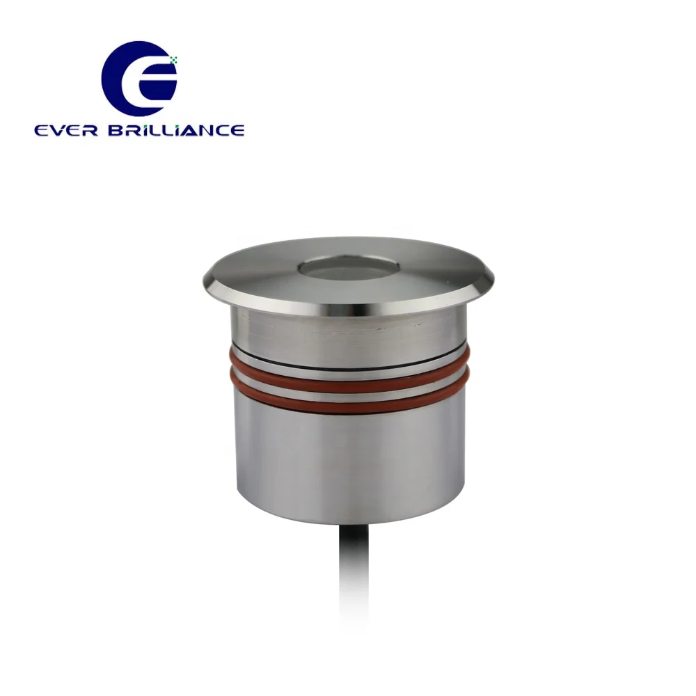 Stainless steel boat led light ip68 underwater lamp 3w solar pool lights