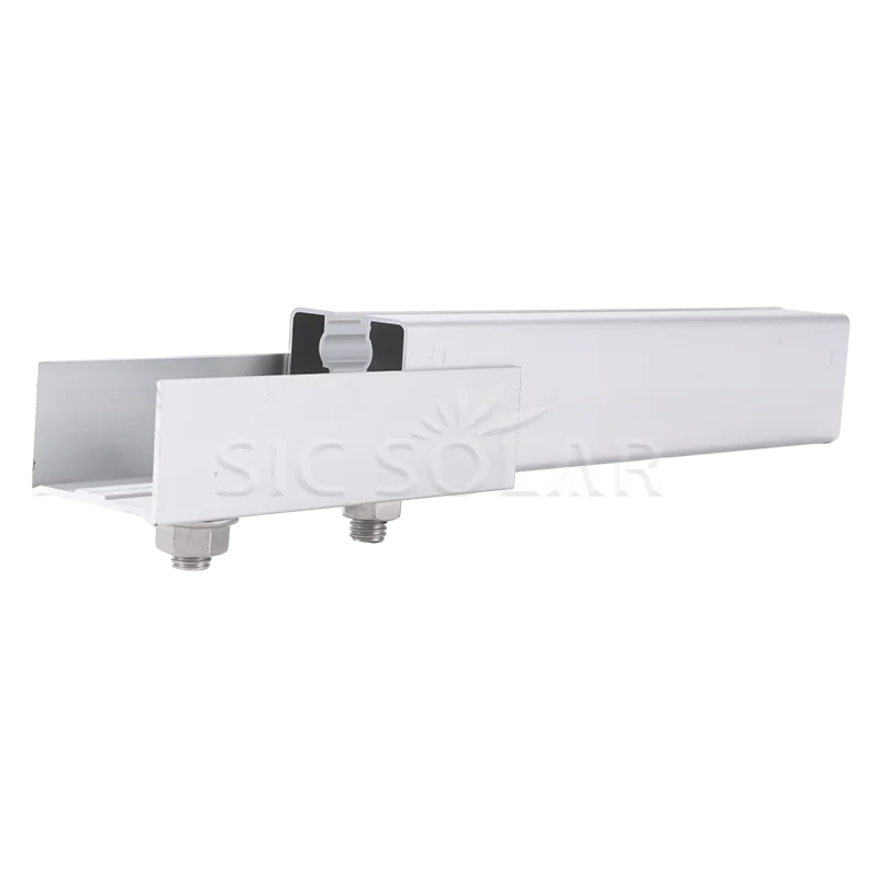 Solar Mount Rail Splice Solar Supports Rail Splice for Solar Panel Roof Mounting Bracket