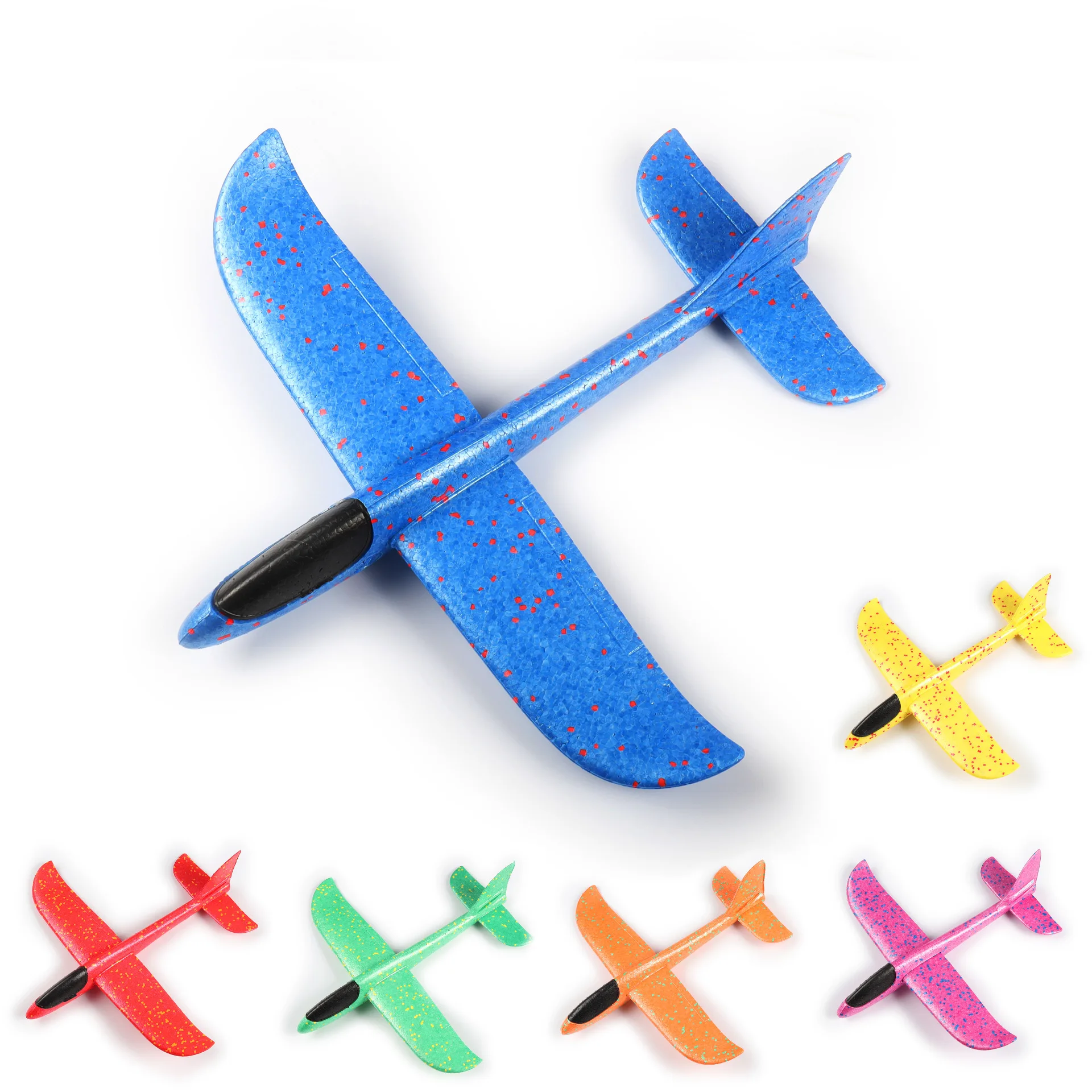 Cheap LED Airplane Throwing Foam Plane Flight Mode Glider Plane Flight Mode Flying Gifts for Kids Boys Girls