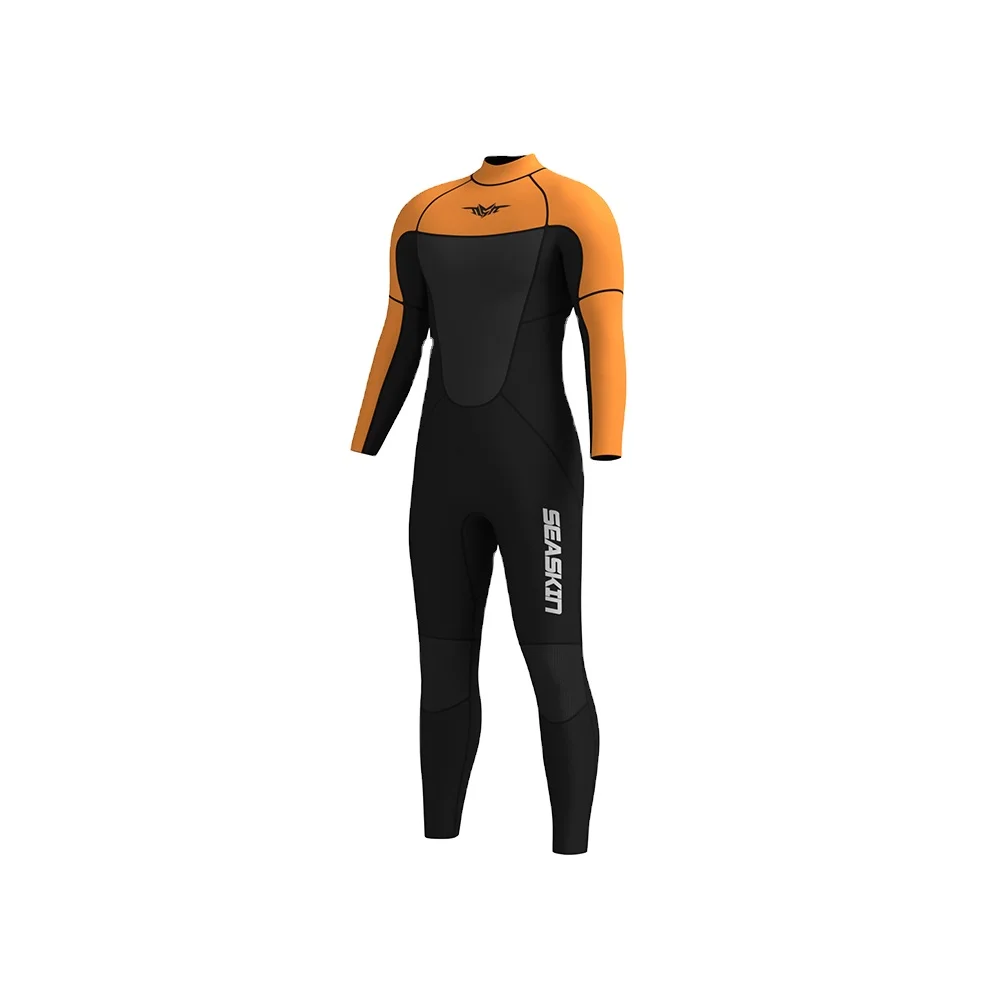 Seaskin Diving Swimming Watersports Wetsuit Jacket Long Sleeve Front Zip water sport Neoprene Wetsuit Top