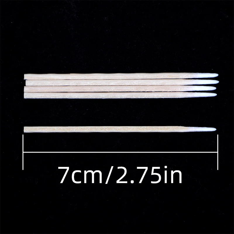 Bamboo Wooden Stem Cotton Buds Cotton Swabs for Tattoo