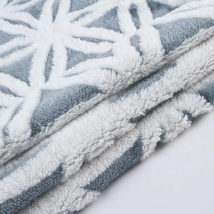Coral Wholesale Soft Luxury Sherpa Towel Ladybug Korean Throw Blankets For Winter Double Layer