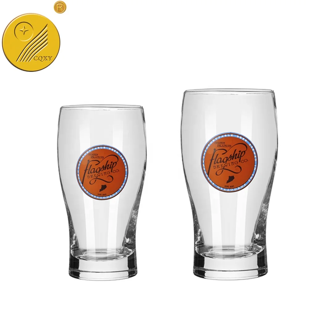 ready to ship 20oz wholesale printed lager weizen IPA pint pilsner craft beer glass