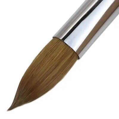 Wholesale Price Red Wood Handle 100% Pure Kolinsky Brush Sable Hair Nail Acrylic Art Brush