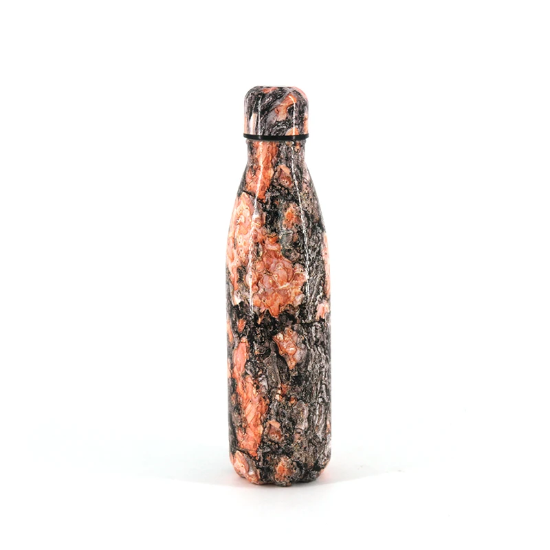 
Stainless Steel Vacuum Insulated Leak-proof Sports Water Bottle Double Walled Reusable Metal Cola Shape Thermos 
