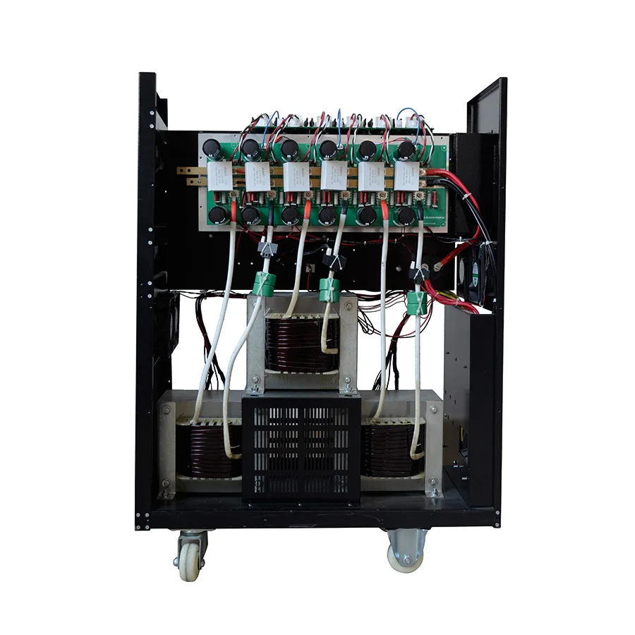 Single phase to three phase inverter 3phase off grid 10kw 3 phase hybrid inverters without batteries for industrial use