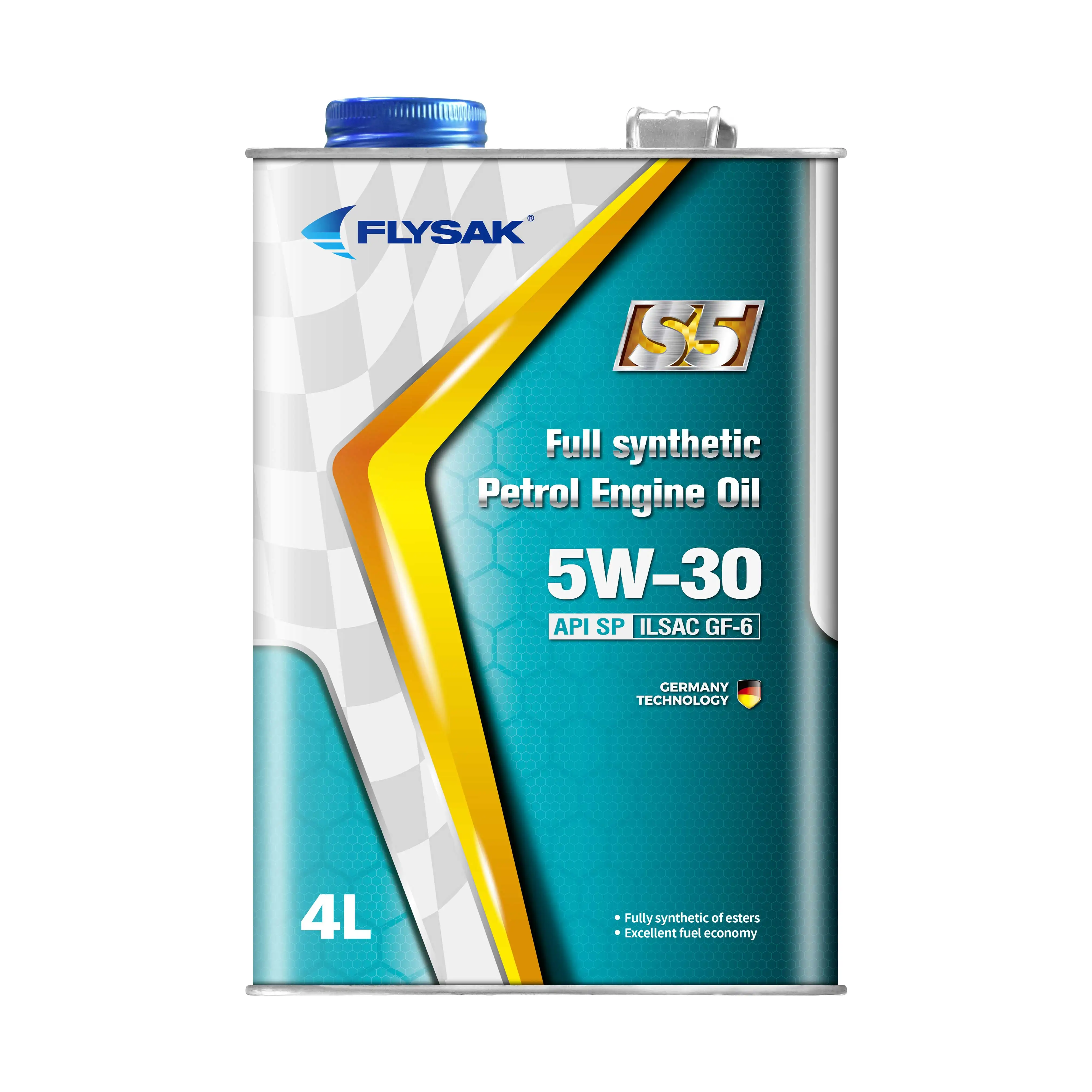 China OEM 4L Motor Oil S5 Full Synthetic Engine Oil API SP ILSAC GF-6 SAE 5W-30